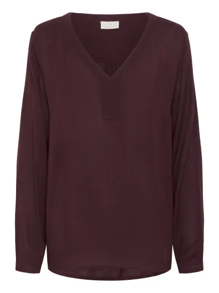 Kaffe Bluza bordo