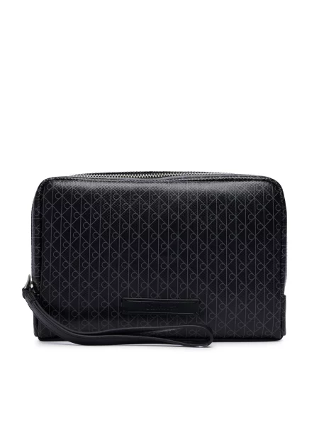 Calvin Klein Toaletna torbica siva črna