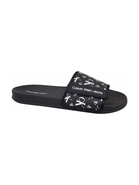 Šľapky Calvin Klein Jeans čierna