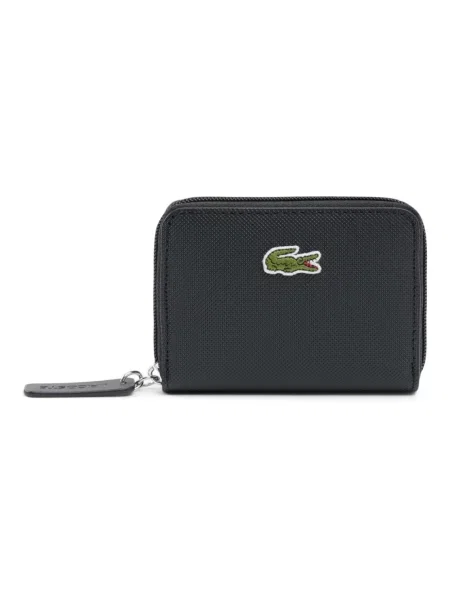Portfel Lacoste Zip Coin Wallet Without Color Universal czarny