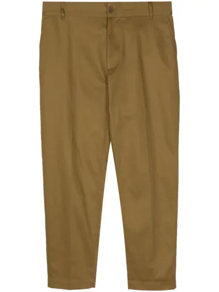 Chinos Maison Kitsuné hnědé