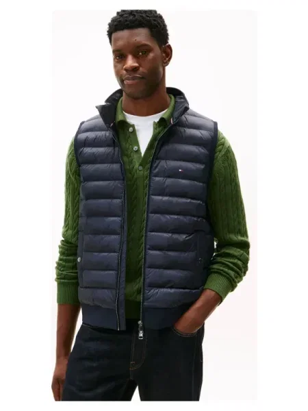 Tommy Hilfiger Szteppelt mellény kék