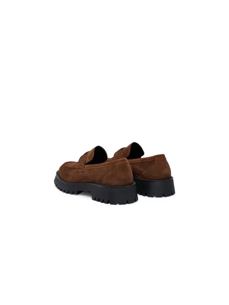 Loafers Guess FMTZIA hnedá