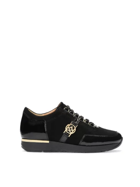 Sneakersy Kazar zamszowe czarne