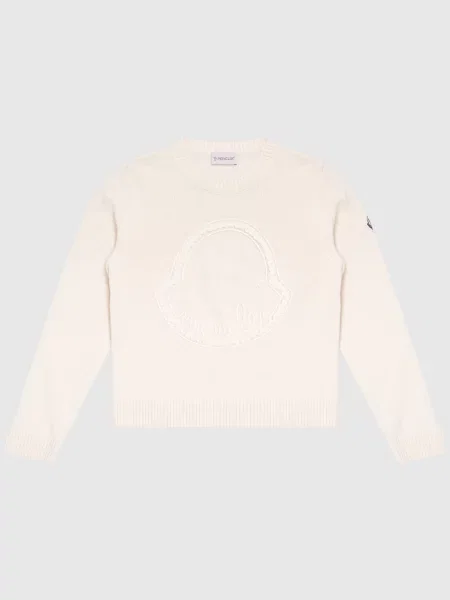 Детский свитер Moncler Enfant белый