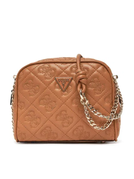 Guess Дамска чанта Adelasia кафяв