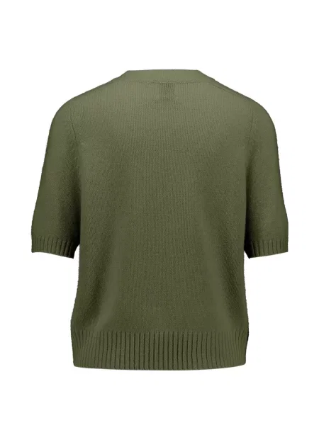 Scurt top Allude cu decolteu rotund verde