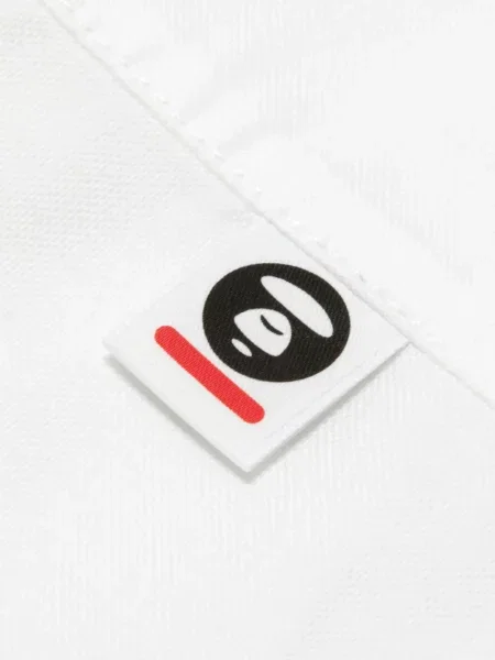 Cămașă Aape By A Bathing Ape cu broderie alb