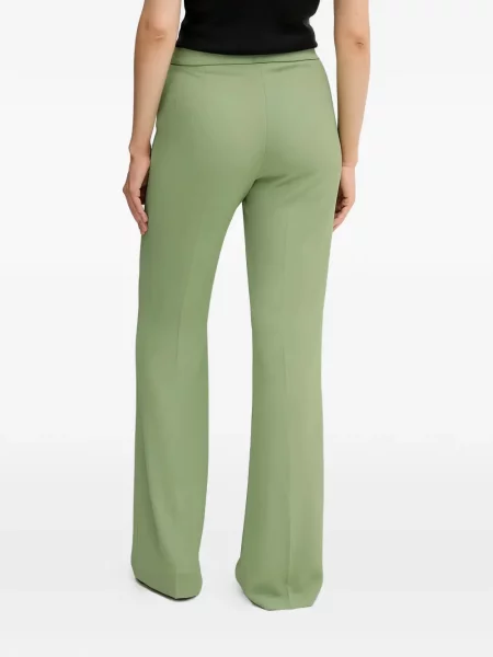 Pantaloni evazați Sandro Ferrone evazat verde