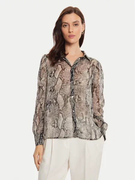 Рубашка Morgan бежевая