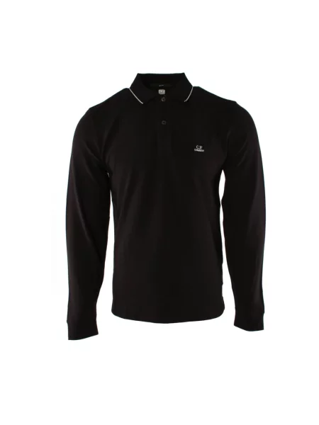 Koszulka polo C.p. Company czarna