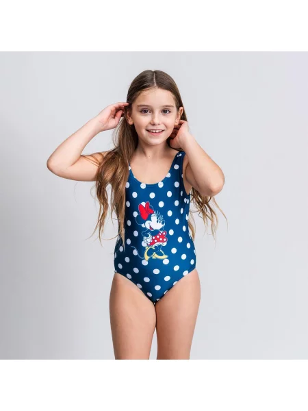 Costum de baie copii Minnie albastru