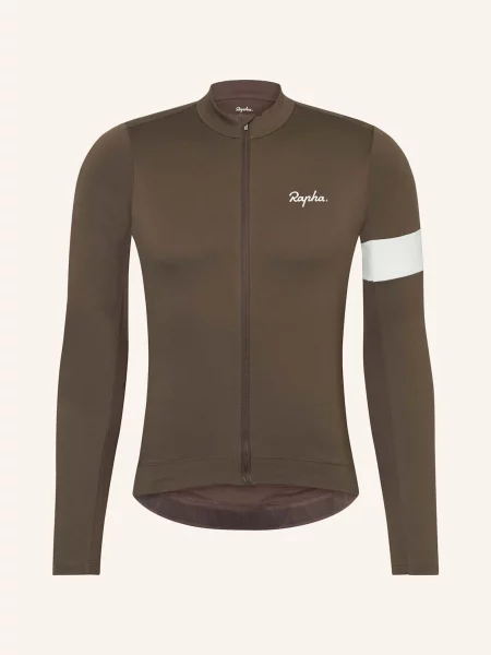 Rapha Termiczna Koszulka Kolarska Core Thermal braun biała