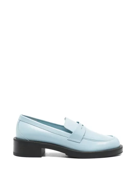Pantofi loafer Stuart Weitzman din piele albastru