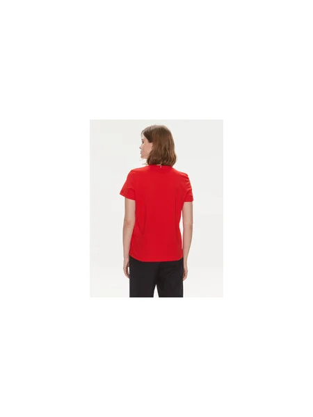 Tommy Hilfiger Póló Signature Regular Fit piros
