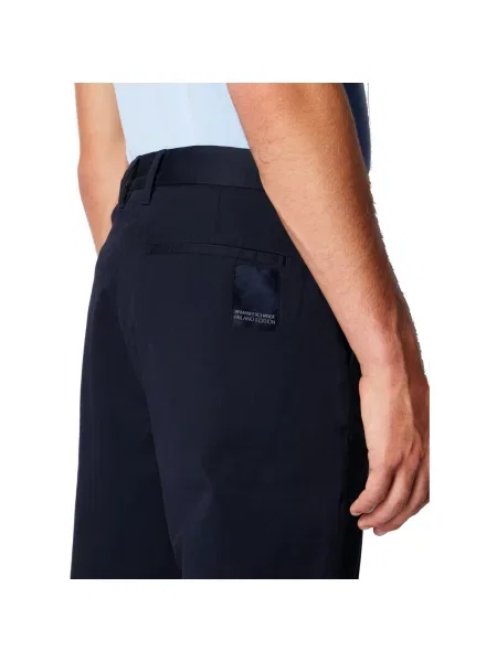 Pantaloni Eax albastru