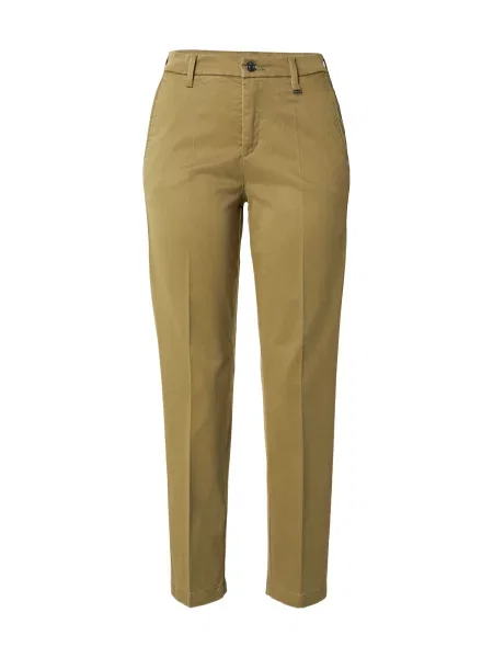 MAC Pantaloni eleganți kaki