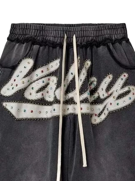 Pantaloni Vale alergare gri