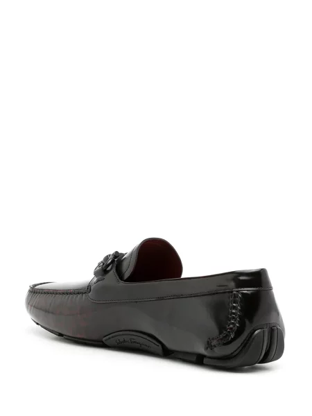 Pantofi loafer Ferragamo din piele maro