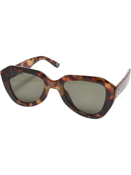 Urban Classics Ochelari de soare Houston maro coniac / maro închis / roșu negru