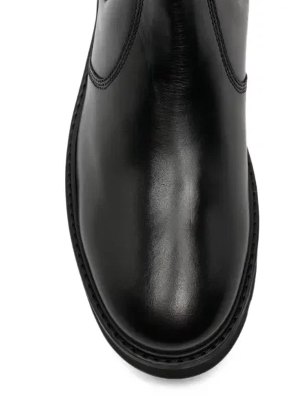 Botine chelsea Woolrich din piele negru
