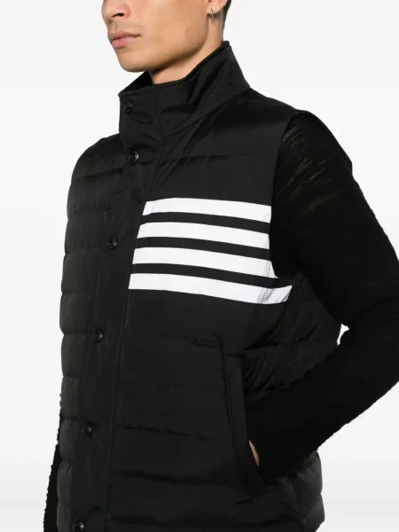 Пухен елец Thom Browne черно