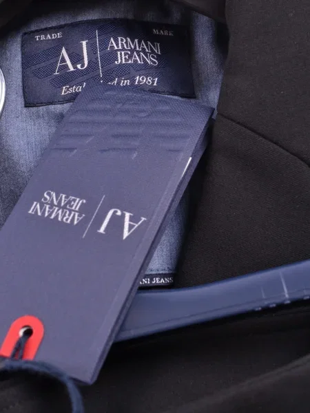 Sukienka jeansowa Armani czarna