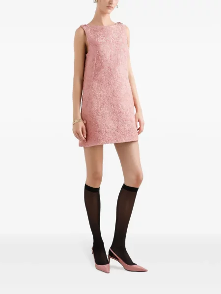 Rochie mini Dolce & Gabbana de costum roz