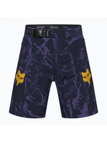 Gyerek kerékpáros nadrág Fox Racing Ranger Image Print Jr plum. Méret: 24 lila