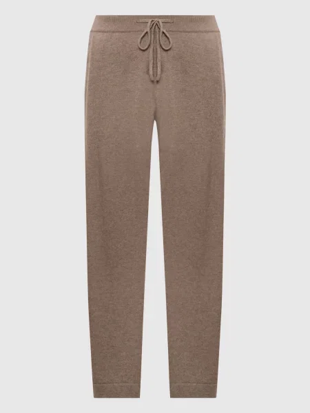 Штани Jo з кашеміру Lisa Yang коричневі