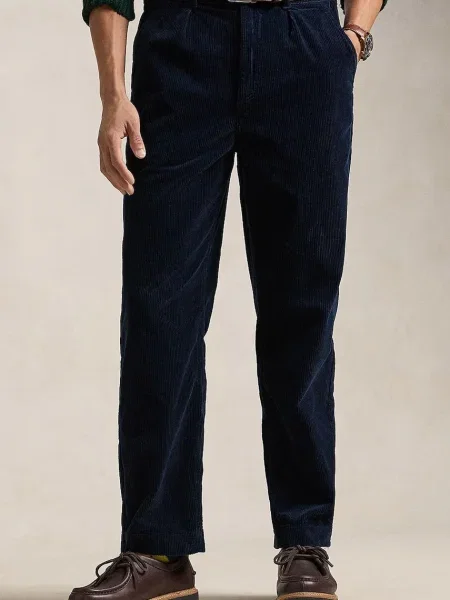 Παντελόνι Polo Ralph Lauren 8W CORDUROY.EASY ανδρικά μπλε