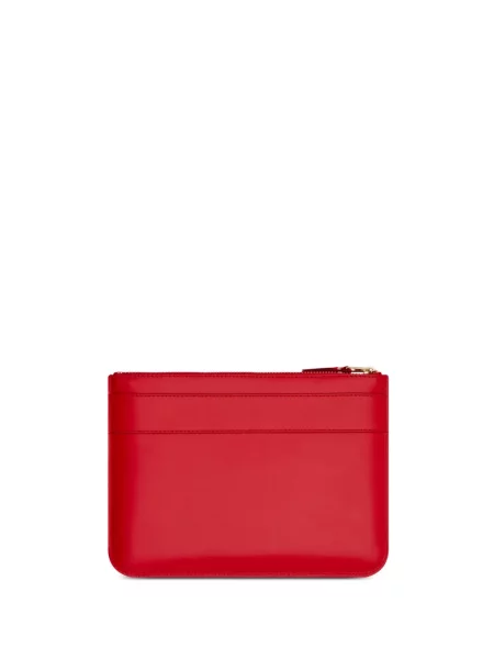 Portofel Comme Des Garçons Wallet cu funde roșu