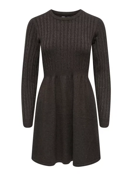 ONLY Rochie tricotat ONLFia închis maro