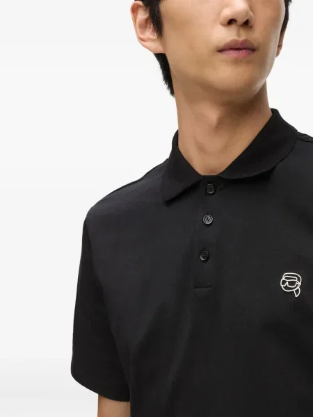 Polo Karl Lagerfeld negru