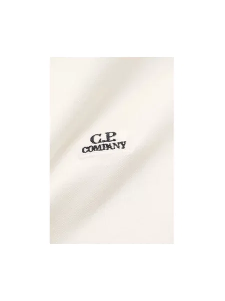 Koszulka polo C.p. Company biała