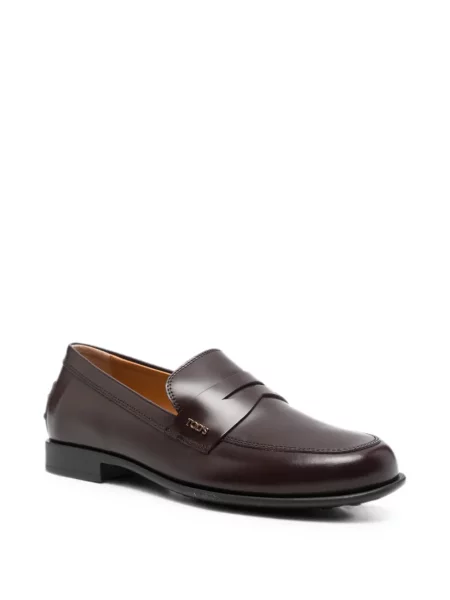 Pantofi loafer Tod's din piele maro