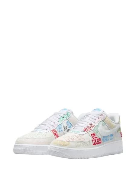 Sneakerși Nike Air Force 1 alb