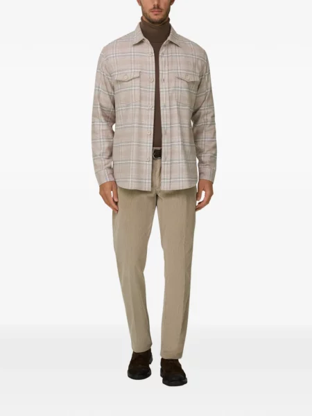 Kockás flanel ing Boggi Milano
