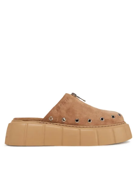 Semišové šľapky Inuikii Matilda Mule Suede béžová
