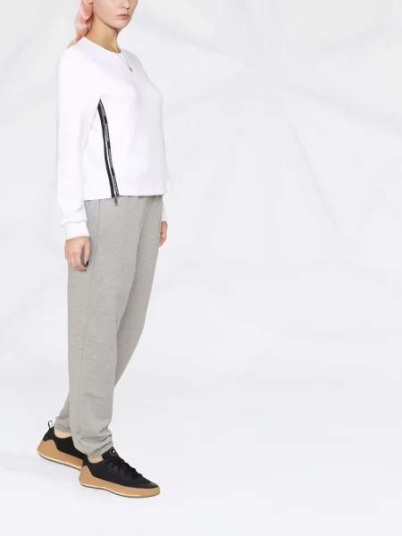 Dlouhá mikina Emporio Armani bílá