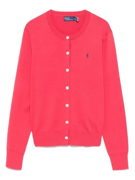 Велурена дълго тениска Polo Ralph Lauren с принт бяло