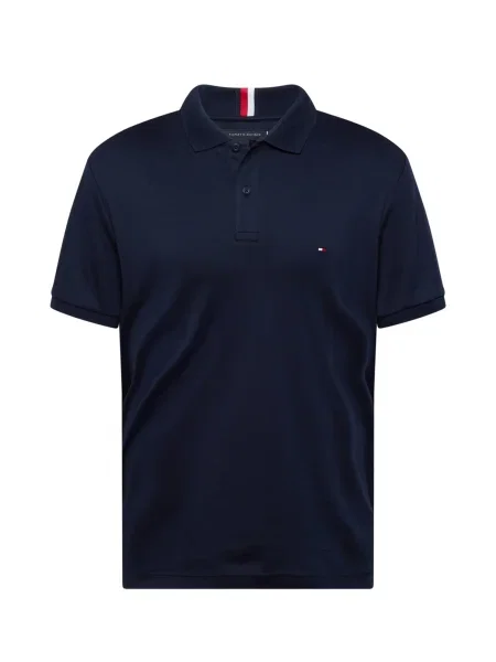 TOMMY HILFIGER Tricou ESSENTIAL bleumarin / roșu alb