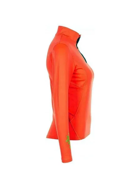 Tricou mânecă lungă Peak Mountain portocaliu