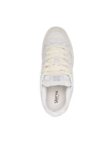 Sneakersy Santha białe