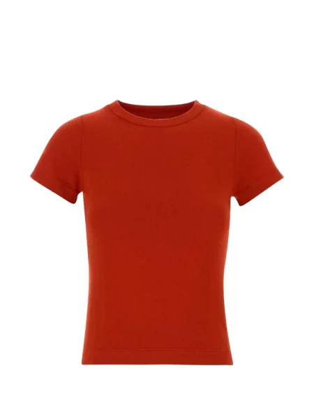 Tricou Extreme Cashmere din cașmir roșu