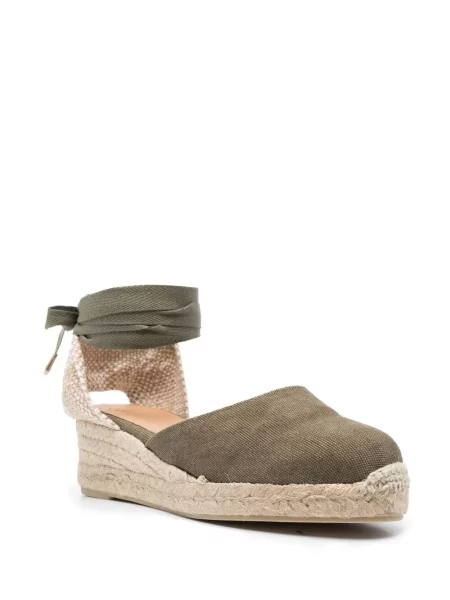 Espadryle Castaner na koturnie