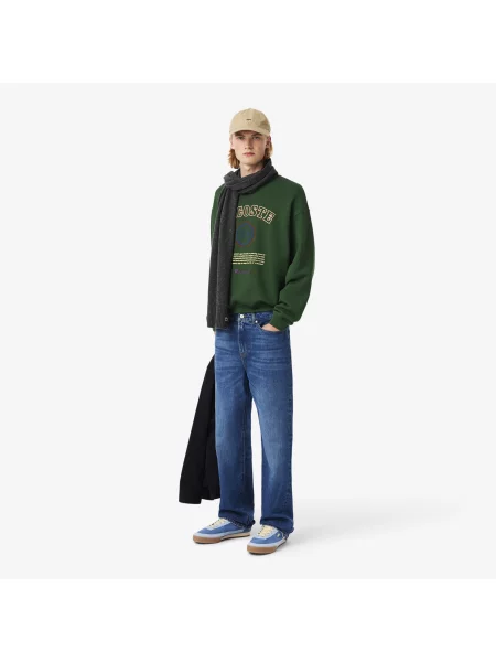 Толстовка Lacoste красная