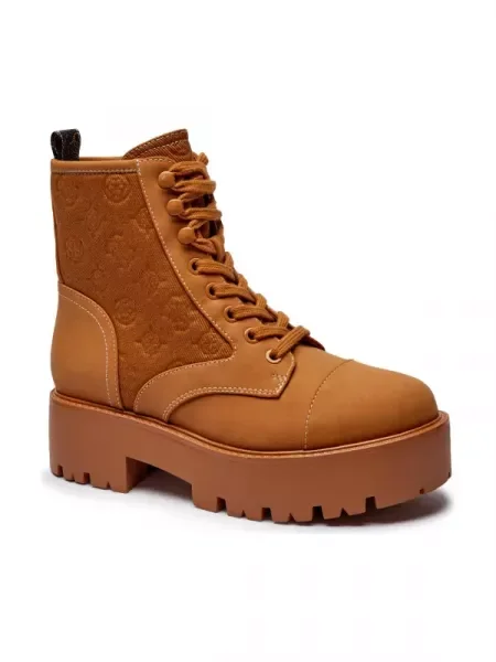 Guess Botine VAINA cu adaos de piele
