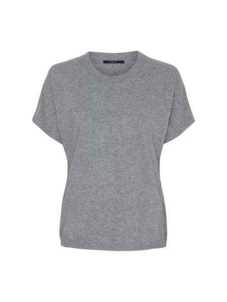 Sweter Btfcph wełniany szary