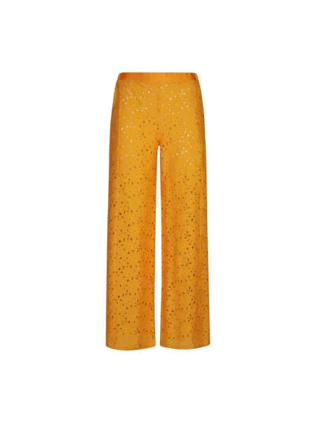 Spodnie Feel Me Fab żółte
